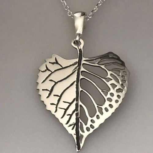 گردنبند برگی طلا